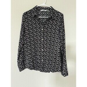 Los Angeles Atelier & Other Stories Ditsy Floral Button Down Feminine Top Size 2